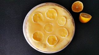 Citronový cheesecake – svěží a lehký dort