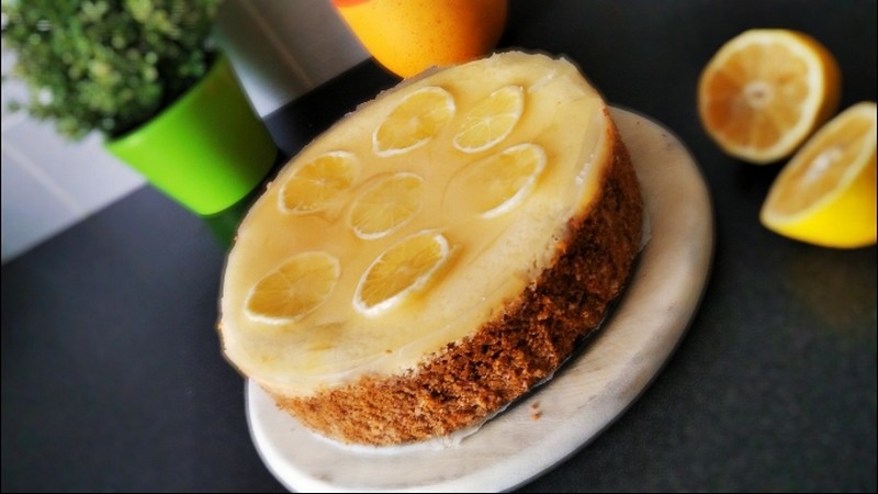 Citronový cheesecake – svěží  a lehký dort
