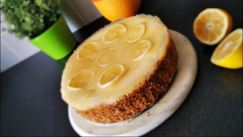 Citronový cheesecake – svěží a lehký dort