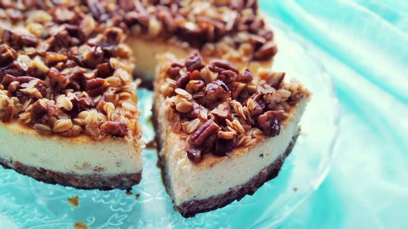 Pekanový cheesecake – recept